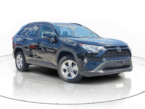 Midnight Black Metallic 2021 Toyota RAV4 XLE