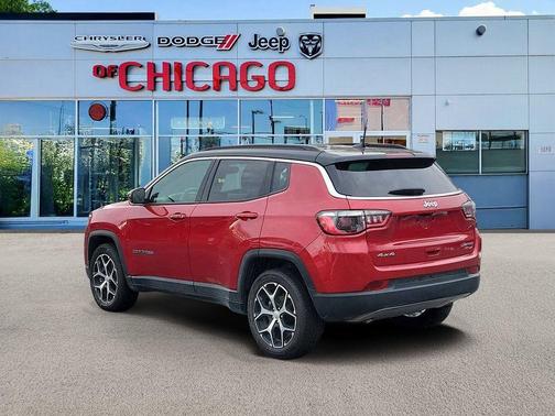 Red 2024 Jeep Compass Limited