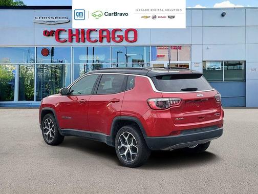 Red 2024 Jeep Compass Limited