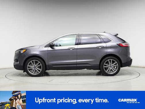 Gray 2022 Ford Edge Titanium
