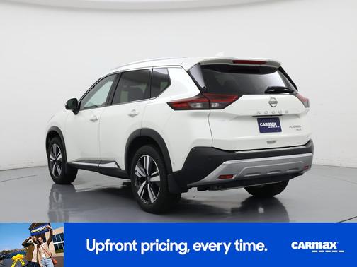 White 2023 Nissan Rogue Platinum