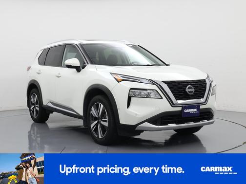 White 2023 Nissan Rogue Platinum