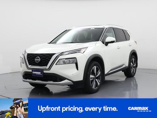 White 2023 Nissan Rogue Platinum