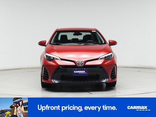 Red 2017 Toyota Corolla SE