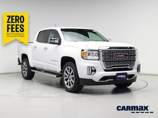 White 2021 GMC Canyon Denali