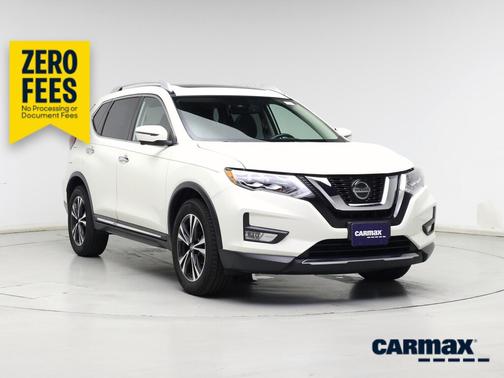 White 2018 Nissan Rogue SL
