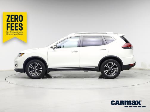 White 2018 Nissan Rogue SL