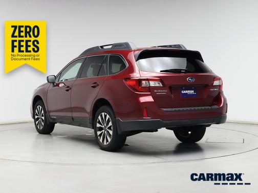 Red 2015 Subaru Outback Limited