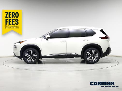 White 2023 Nissan Rogue Platinum