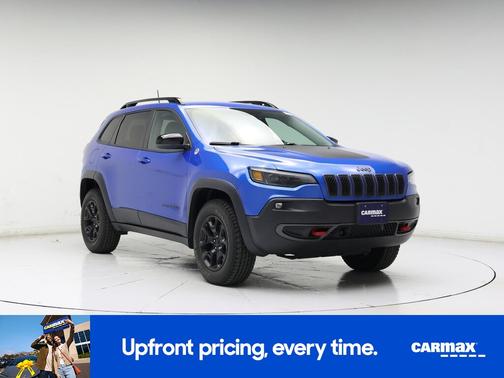 Blue 2022 Jeep Cherokee Trailhawk
