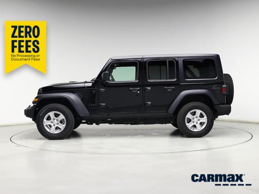 Black 2021 Jeep Wrangler Unlimited Sport