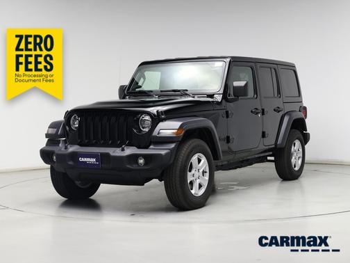 Black 2021 Jeep Wrangler Unlimited Sport