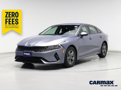 Gray 2021 Kia K5 LXS