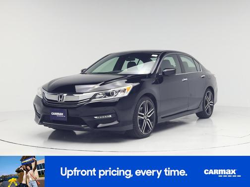 Black 2017 Honda Accord Sport