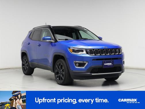 Blue 2018 Jeep Compass Limited