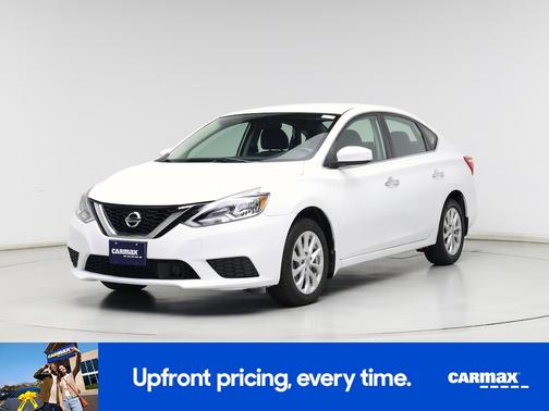 White 2018 Nissan Sentra SV