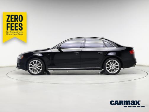 Black 2015 Audi A4 Premium Plus