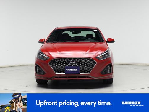 Red 2018 Hyundai SONATA Limited