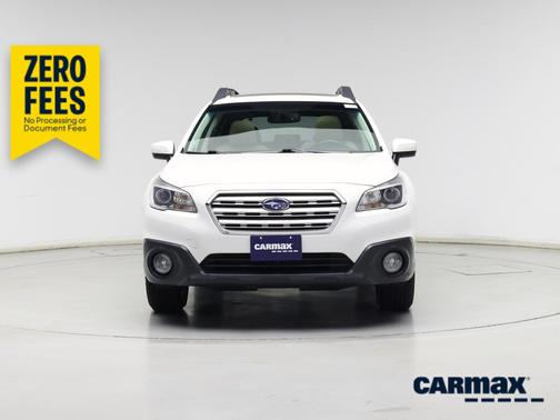 White 2017 Subaru Outback 2.5I Premium
