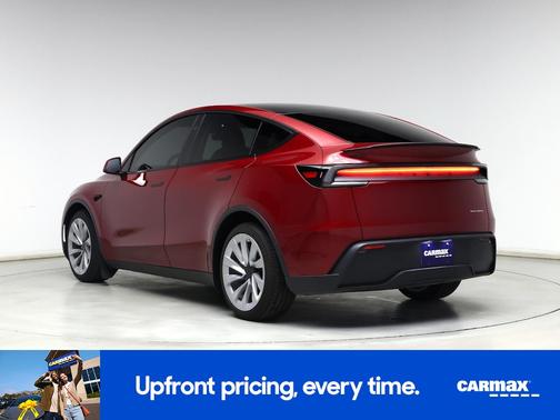 Red 2026 Tesla Model Y Long Range