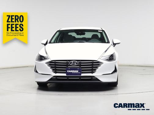 White 2021 Hyundai SONATA SE