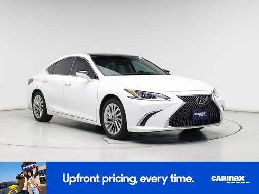 White 2019 Lexus ES 350 Luxury