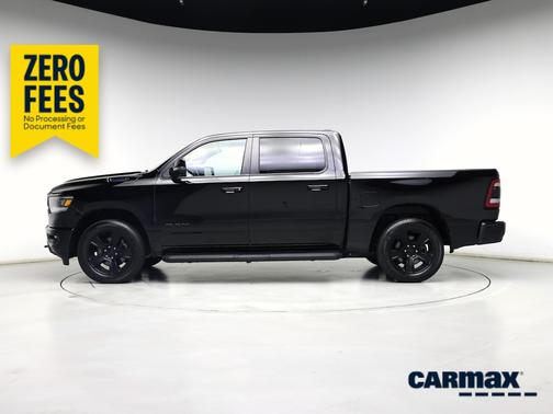 Black 2023 RAM 1500 Bighorn