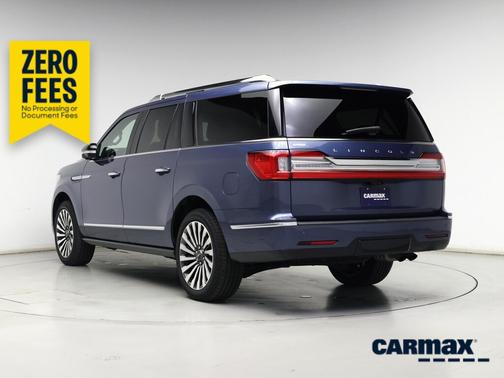 Blue 2018 Lincoln Navigator L Reserve
