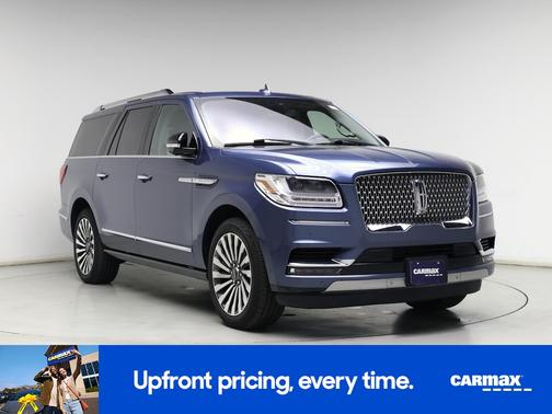 Blue 2018 Lincoln Navigator L Reserve