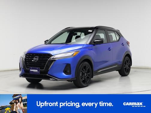 Blue 2023 Nissan Kicks SR