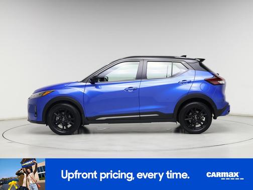Blue 2023 Nissan Kicks SR