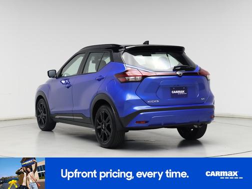 Blue 2023 Nissan Kicks SR
