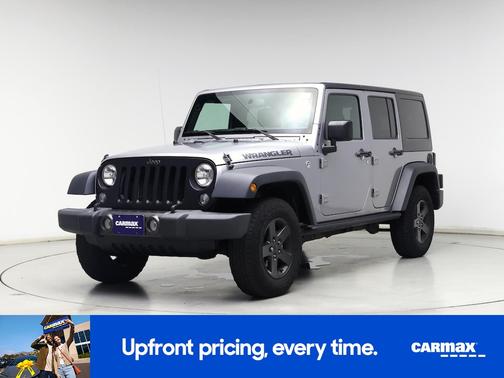 2016 Jeep Wrangler Black Bear
