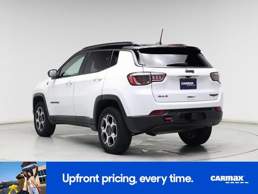 White 2022 Jeep Compass Trailhawk
