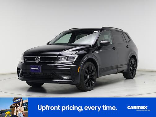 Black 2021 Volkswagen Tiguan SE R-Line Black