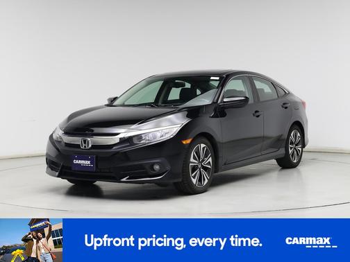 Black 2016 Honda Civic EX-L