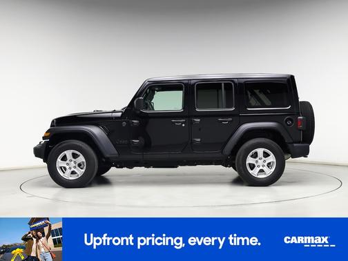 Black 2022 Jeep Wrangler Unlimited Sport S