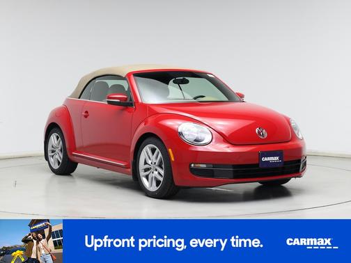 Red 2014 Volkswagen Beetle 1.8T