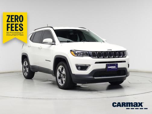 White 2020 Jeep Compass Limited