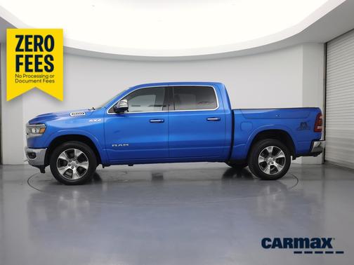 Blue 2022 RAM 1500 Laramie