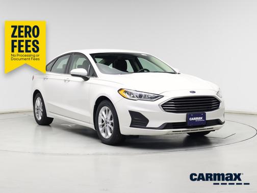 White 2020 Ford Fusion SE