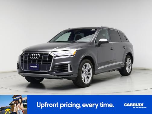 Gray 2021 Audi Q7 Premium Plus