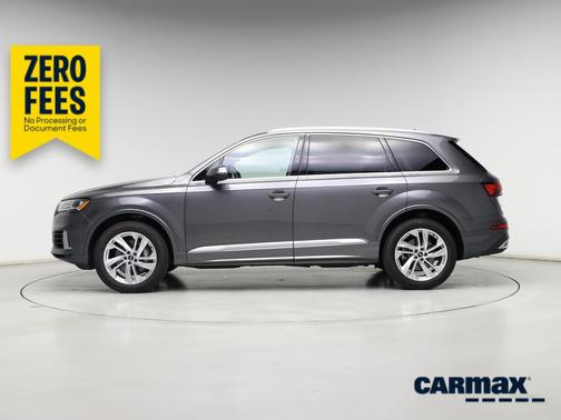 Gray 2021 Audi Q7 Premium Plus
