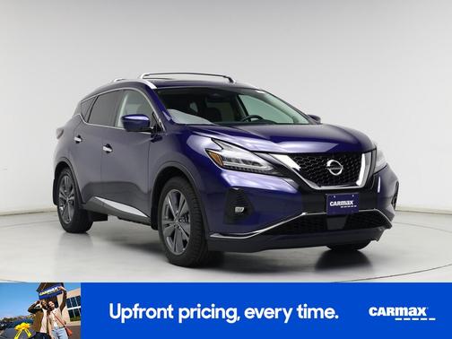 Blue 2020 Nissan Murano Platinum