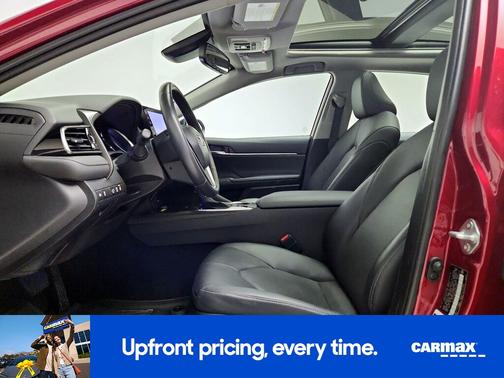 Burgundy 2022 Toyota Camry XLE