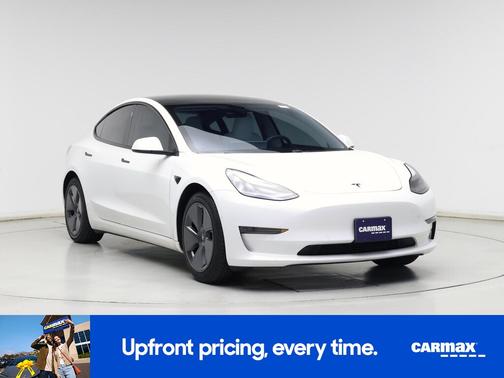 White 2021 Tesla Model 3 Standard Range Plus