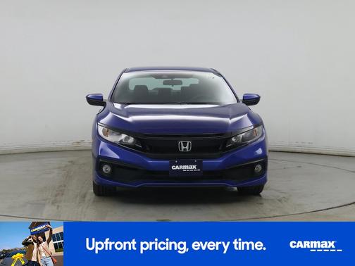 Blue 2021 Honda Civic Sport