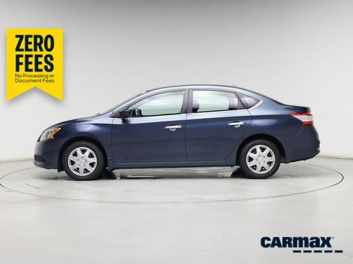 Blue 2015 Nissan Sentra S