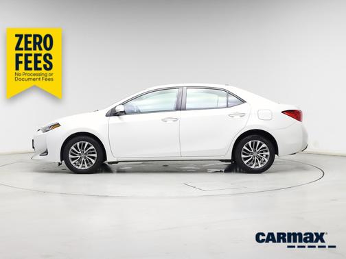 White 2017 Toyota Corolla XLE