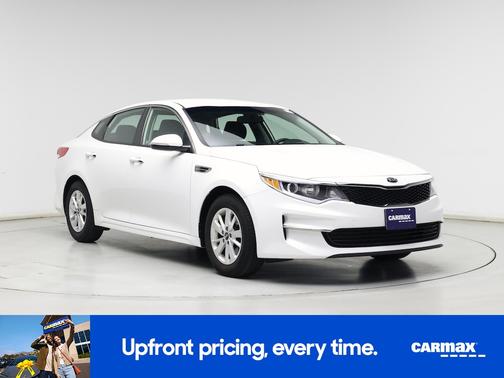 White 2016 Kia Optima LX